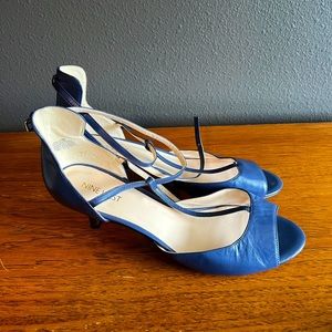 Blue Nine West heels